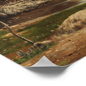 Anton Thorenfeld - Landschap in Svendborg Sund Poster (Hoek)