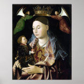 Antonello da Messina Madonna Salting Poster (Voorkant)