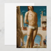 Antonello da Messina - St. Sebastian Kaart (Voorkant / Achterkant)