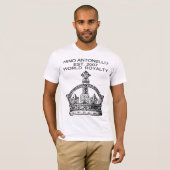 Antonello Est. 2007 World Royalty-kroon foto T-shirt (Voorkant volledig)