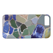 Antoni Gaudi Blue Mosaics Case-Mate iPhone Case (Achterkant (Horizontaal))