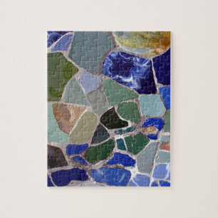 Antoni Gaudi Blue Mosaics Legpuzzel