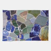 Antoni Gaudi Blue Mosaics Theedoek (Horizontaal)