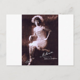 Antonia de Tattooed Lady Briefkaart