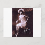 Antonia de Tattooed Lady Briefkaart (Voorkant)