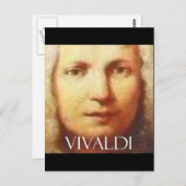 Antonia Vivaldi Merchandise Briefkaart (Voorkant / Achterkant)