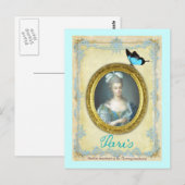 Antoniette et Paris Briefkaart (Voorkant / Achterkant)
