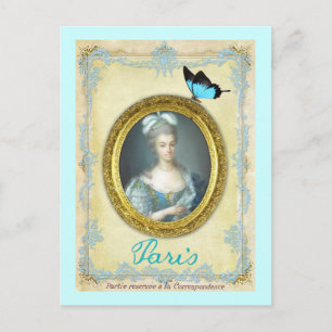 Antoniette et Paris Briefkaart