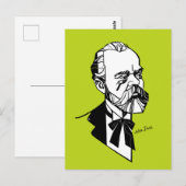 Antonín Dvořák Briefkaart (Voorkant / Achterkant)