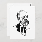 Antonín Dvořák Briefkaart (Voorkant / Achterkant)