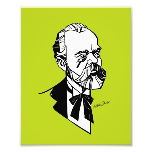 Antonín Dvořák Foto Afdruk (Voorkant)