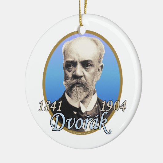 Antonin Dvorak Keramisch Ornament (Links)