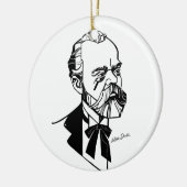 Antonín Dvořák Keramisch Ornament (Links)