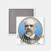 Antonin Dvorak Magneet (Voorkant / Achterkant)