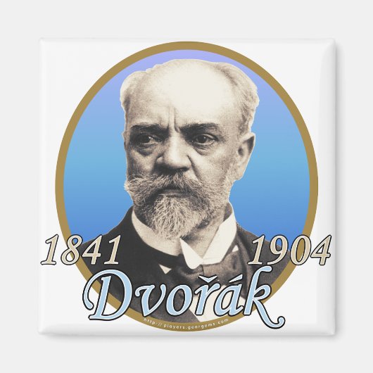Antonin Dvorak Magneet (Voorkant)