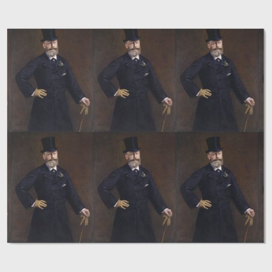 Antonin Proust van Edouard Manet Cadeaupapier (Vlak)