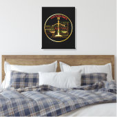 Antonin Scalia Quotes Hooggerechtshof Canvas Afdruk (Insitu (Slaapkamer))