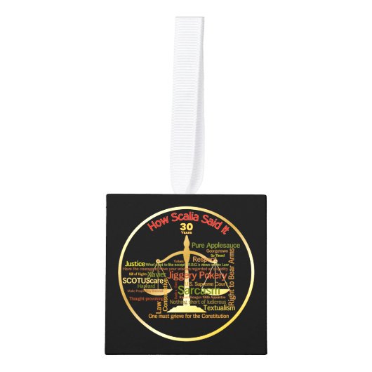 Antonin Scalia Quotes Hooggerechtshof Decoratie (Voorkant)