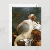 Antonio Allegri, Correggio Jupiter en Io Briefkaart (Voorkant / Achterkant)