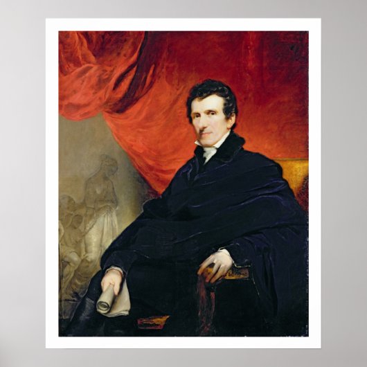 Antonio Canova (1757-1822), 1819-20 (olie op doek) Poster (Voorkant)