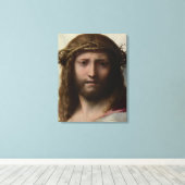 Antonio da Correggio - Hoofd Christus Canvas Afdruk (Insitu (Houten vloer))