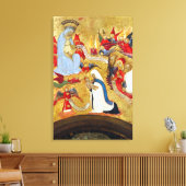 Antonio del Massaro da Viterbo Santa Francesca Canvas Afdruk (Insitu (Woonkamer))