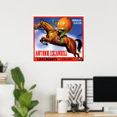 ANTONIO ESCANDELL SINAASAPPELS ETIKET POSTER 1940 (Thuiskantoor)