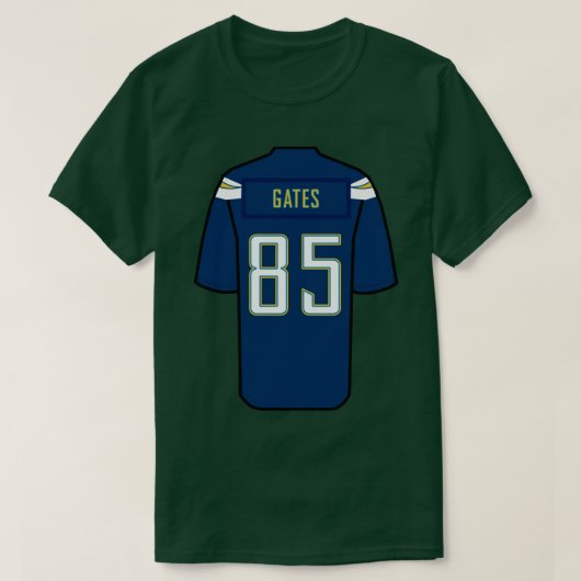 Antonio Gates Jersey T-shirt (Design voorkant)