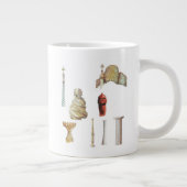 Antonio Gaudi. Barcelona. Spanje. Architecturaal Grote Koffiekop (Rechts)