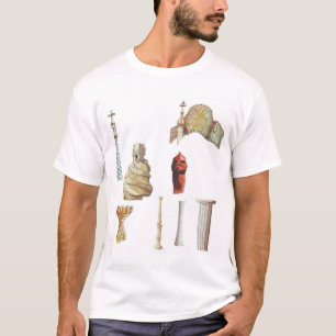 Antonio Gaudi. Barcelona. Spanje. Architecturaal T-shirt