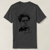 Antonio Gramsci Retro Design T-shirt (Design voorkant)