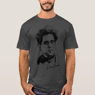 Antonio Gramsci Retro Design T-shirt