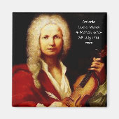 Antonio Lucio Vivaldi 1723 Magneet (Voorkant)
