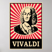 Antonio Lucio Vivaldi Poster (Voorkant)