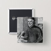 Antonio Vieira Vierkante Button 5,1 Cm (Voorkant /achterkant)