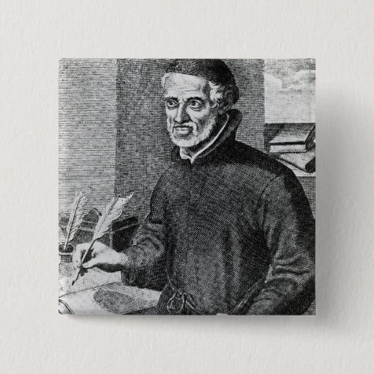 Antonio Vieira Vierkante Button 5,1 Cm (Voorkant)
