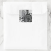 Antonio Vieira Vierkante Sticker (Tas)