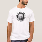 Antonio Vivaldi - Black - CZZ T-Shirt (Voorkant)