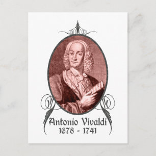 Antonio Vivaldi Briefkaart