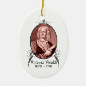 Antonio Vivaldi Ornament (Voorkant)