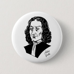 Antonio Vivaldi Ronde Button 5,7 Cm