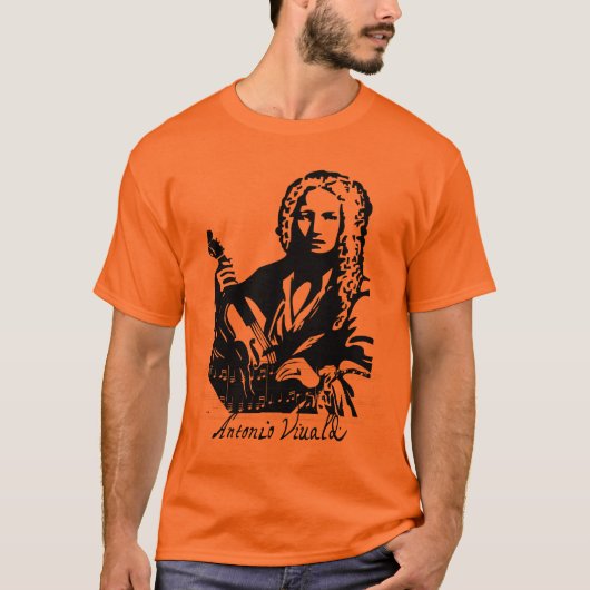 ANTONIO VIVALDI T-SHIRT (Voorkant)