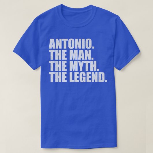 AntonioAntonio Naam Antonio voornaam T-shirt (Design voorkant)
