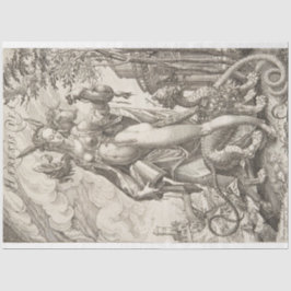 Antonius Eisenhoit - Haeresis Dea Decoupage Paper Tissuepapier