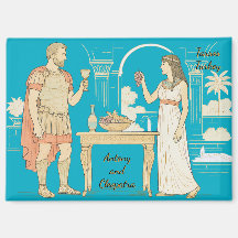 Antonius en Cleopatra ontmoeten elkaar in Tarsos,