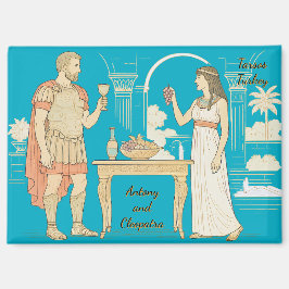 Antonius en Cleopatra ontmoeten elkaar in Tarsos,  Magneet