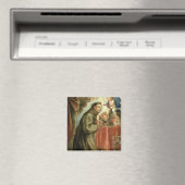 Antonius van Padua die het Christus Kind aanbidt Magneet (Insitu (Vaatwasser))