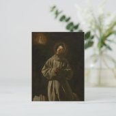 Antonius van Padua (Francisco de Zurbarán, 1627-30 Briefkaart (Staand voorkant)