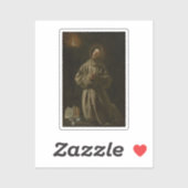 Antonius van Padua (Francisco de Zurbarán, 1627-30 Sticker (Vel)
