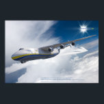 Antonov An-225 Mriya: 3D Aviation Art Print<br><div class="desc">Experience the majesty of the world’s largest aircraft like never before. This premium poster features a high-precision 3D reconstruction of the legendary Antonov An-225 Mriya. Unlike a standard photograph, this artwork is the result of hundreds of hours of meticulous digital engineering. Every rivet, panel line, and engine detail has been...</div>